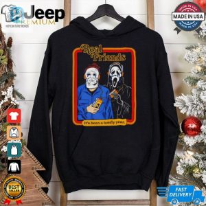 Michael Myers Vs Ghostface Real Friends Its Been A Lonely Year Halloween Shirt hotcouturetrends 1 1