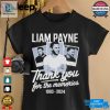 Rip Liam Thank You For The Memories 1993 2024 Payne One Direction Shirt hotcouturetrends 1