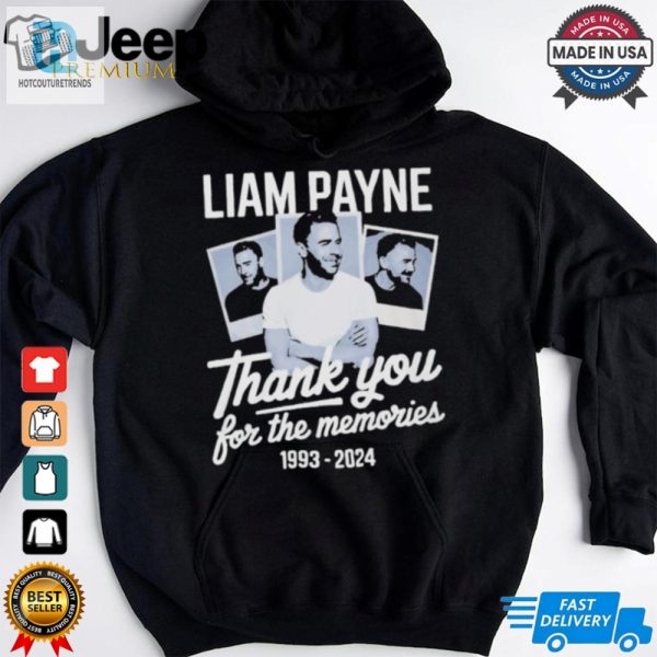 Rip Liam Thank You For The Memories 1993 2024 Payne One Direction Shirt hotcouturetrends 1 2