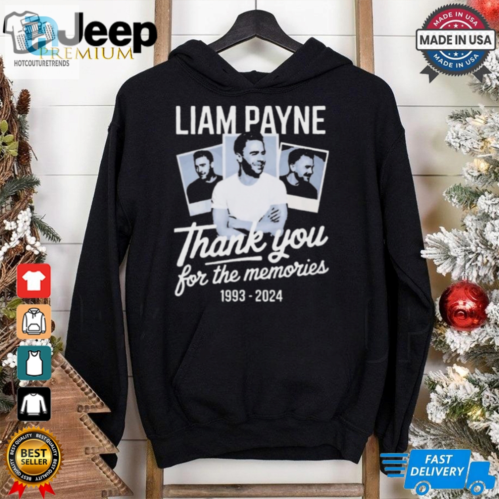 Official Rip Liam Payne One Direction Thank You For The Memories 1993 2024 T Shirt 