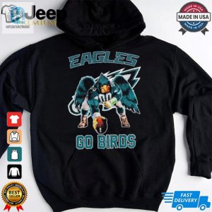 Philadelphia Eagles Go Birds Football Mascot Shirt hotcouturetrends 1 2