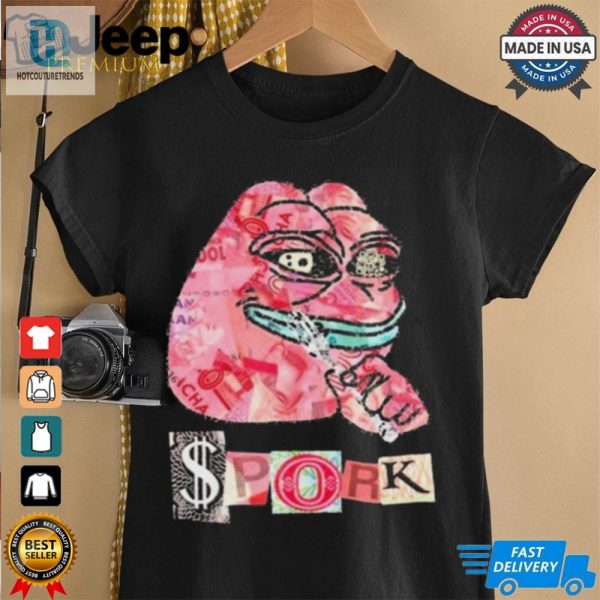 Official Joseph David Colombo Pork Graphic T Shirt hotcouturetrends 1