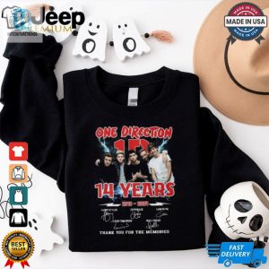 One Direction 14 Years 2010 2024 Thank You For The Memories T Shirt hotcouturetrends 1 3