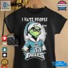 Top The Grinch I Hate People But I Love At Philadelphia Eagles Christmas 2024 T Shirt hotcouturetrends 1