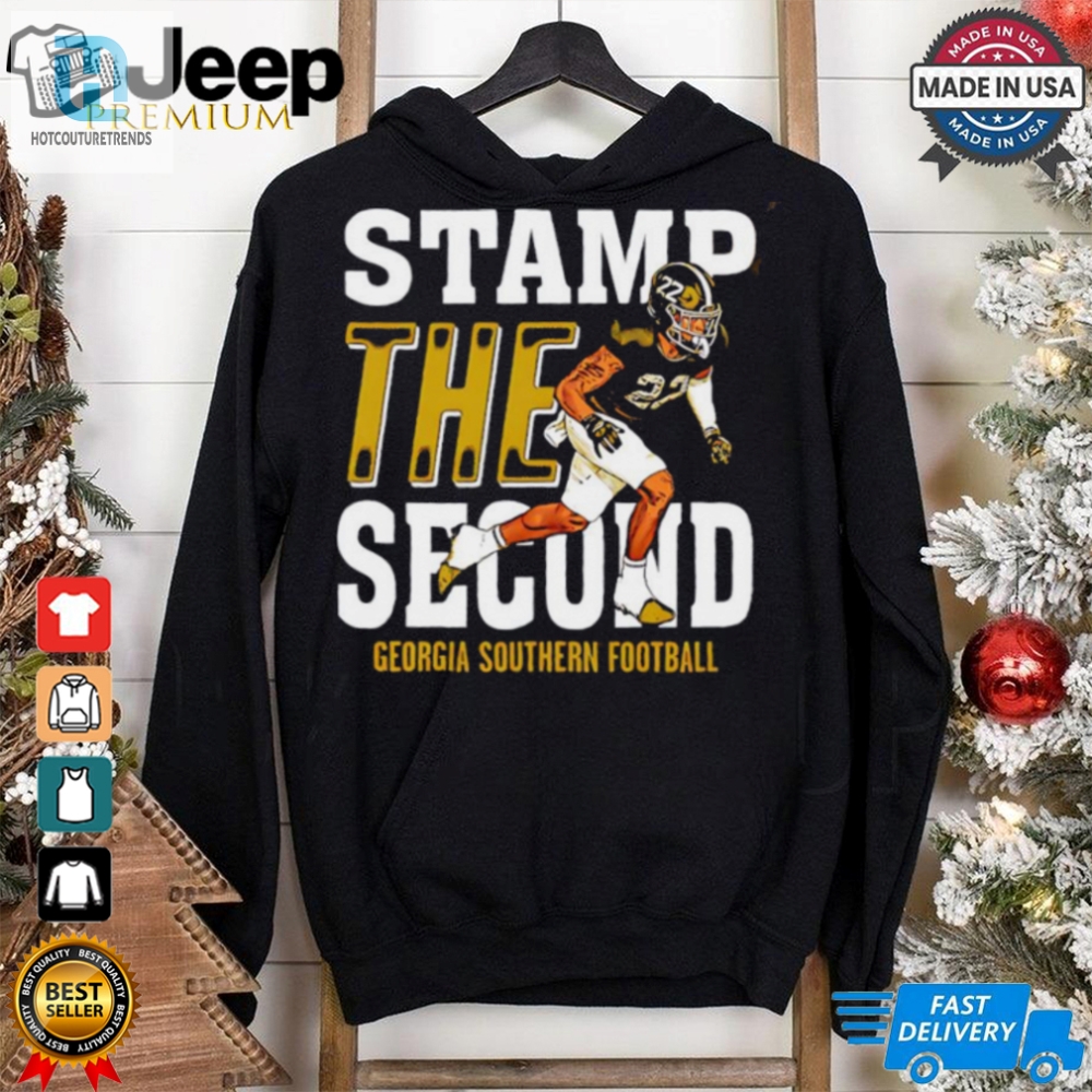 Marc Stampley Georgia Southern Eagles Stamp The Second Shirt 