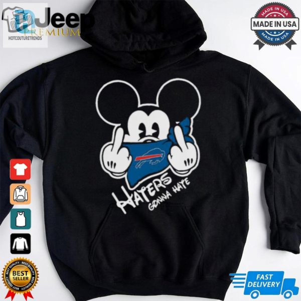 Official Nfl Buffalo Bills Haters Gonna Hate Mickey Mouse Disney Football T Shirt hotcouturetrends 1 2