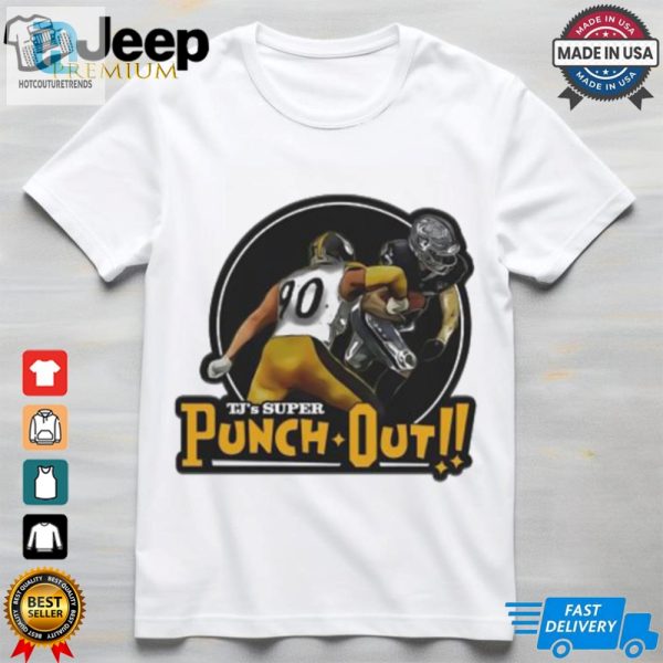 Pittsburgh Steelers T. J. Watt Tjs Super Punch Out Shirt hotcouturetrends 1