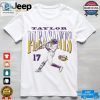 Taylor Pleasants Lsu Tigers Number 17 Action Pose Shirt hotcouturetrends 1