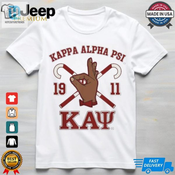 Kappa Alpha Psi Fraternity 1911 Ok Gesture Shirt hotcouturetrends 1