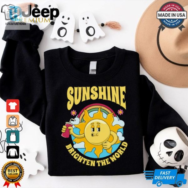 Sunshine Brighten The World Dark T Shirt hotcouturetrends 1 1