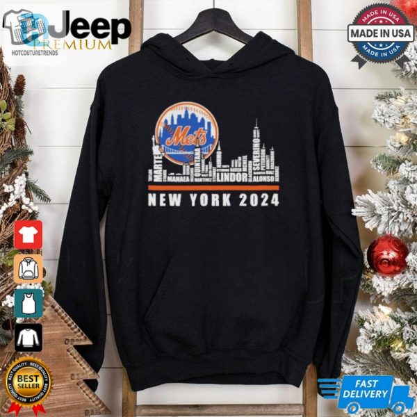 Official New York 2024 Skyline X New York Mets Baseball Shirt hotcouturetrends 1