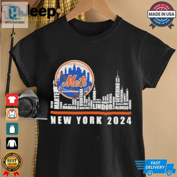 Official New York 2024 Skyline X New York Mets Baseball Shirt hotcouturetrends 1 2