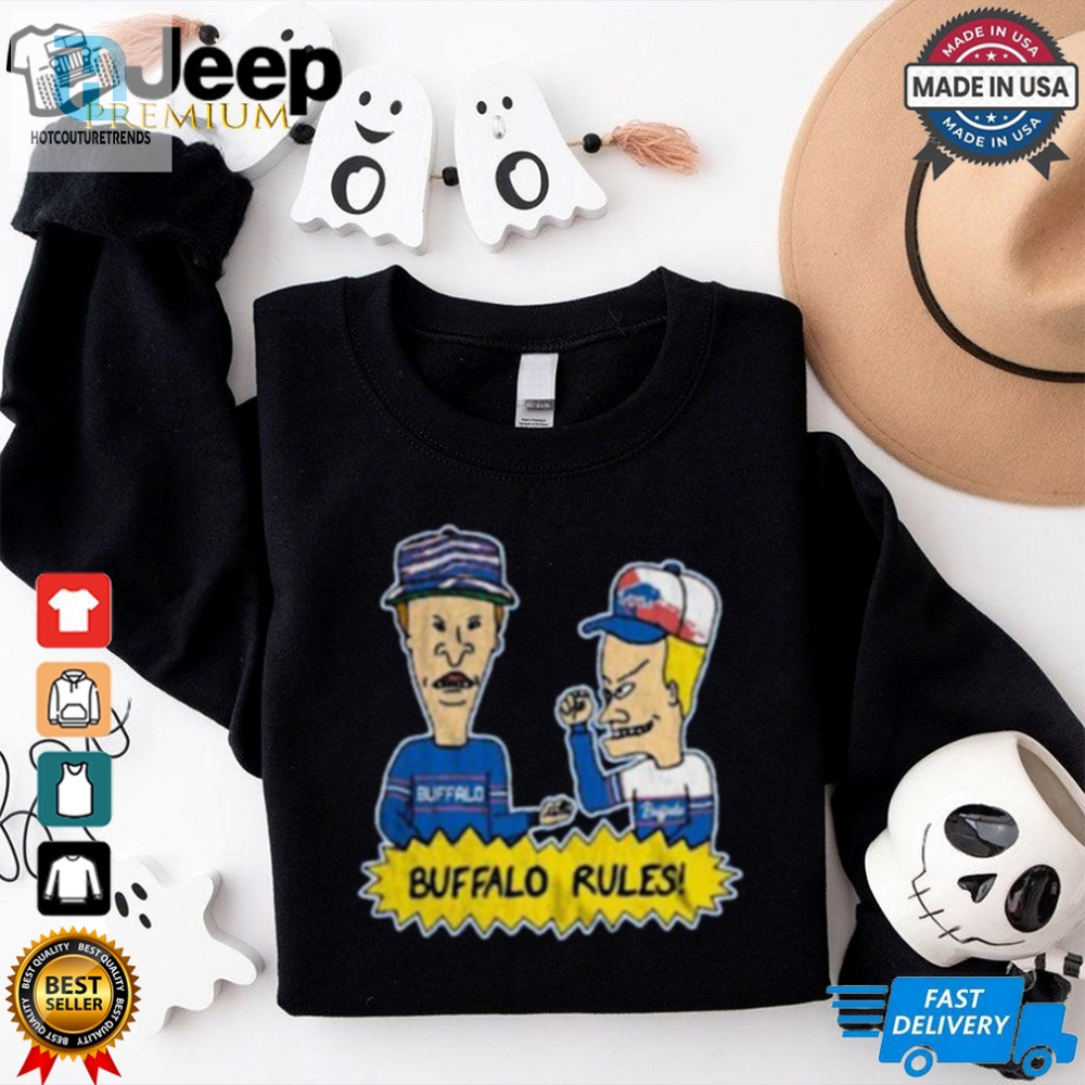 Beavis And Butt Head Buffalo Rules Shirt 