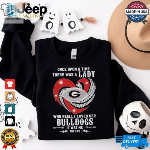 Official Once Upon A Time There Was A Lady Who Really Loved Her Georgia Bulldogs Diamonds Shirt hotcouturetrends 1 1