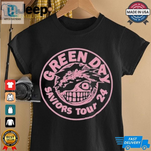 Bastard Stamp Green Day Saviors Tour 2024 Shirt hotcouturetrends 1 2