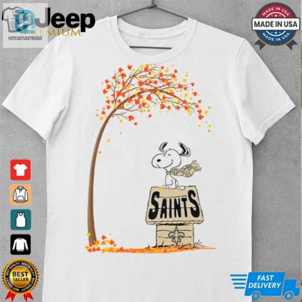 Snoopy Fall New Orleans Saints T Shirt hotcouturetrends 1 3