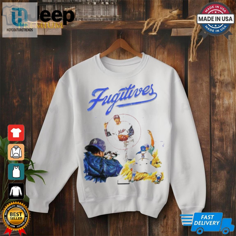 New York Mets Baseball Los Angeles Dodgers Shooting Fugitives Shirt 