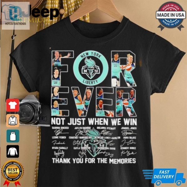 New York Liberty 2024 Thank You For The Memories Signature Shirt hotcouturetrends 1 2