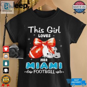 This Girl Loves Her Miami Dolphins Football Faux Glitter Shirt hotcouturetrends 1 2