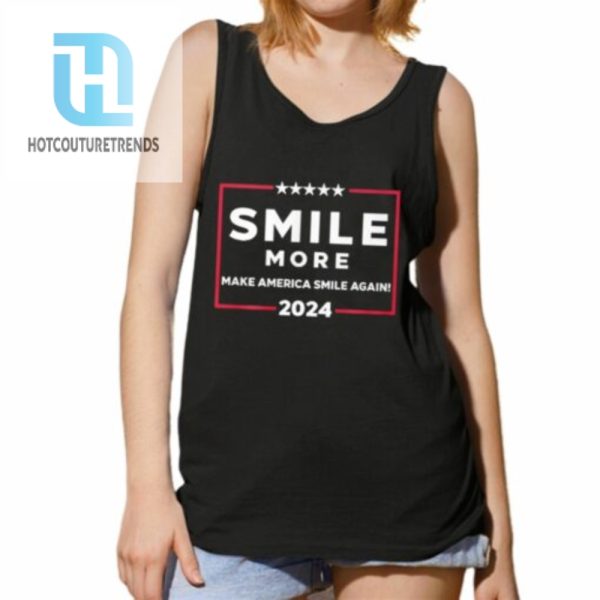 Smile More Make America Smile Again 2024 Shirt hotcouturetrends 1 4