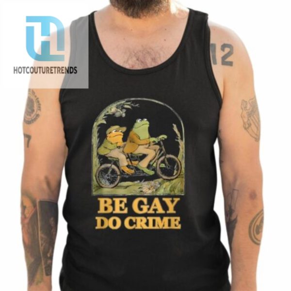 Frogs Be Gay Do Crime Shirt hotcouturetrends 1 1 1