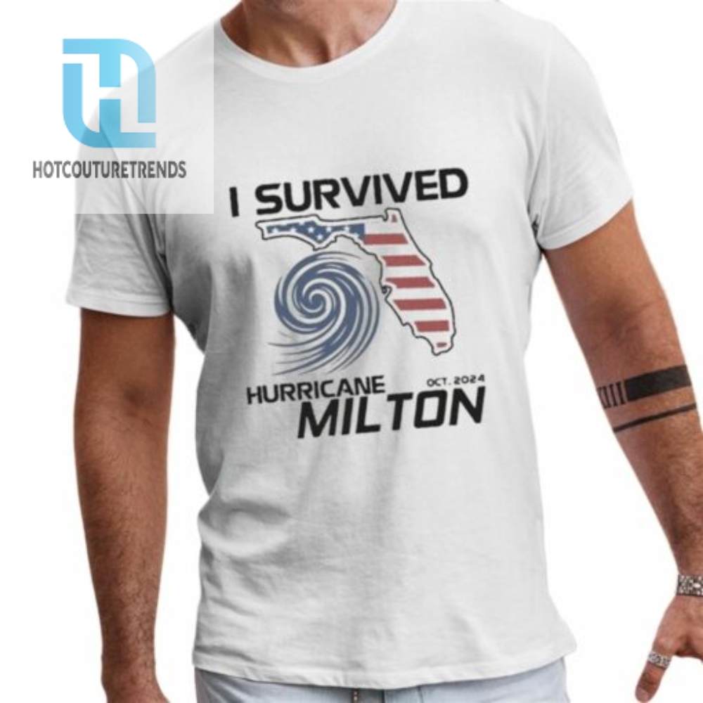 Florida Usa I Survived Hurricane Milton Oct 2024 Shirt 