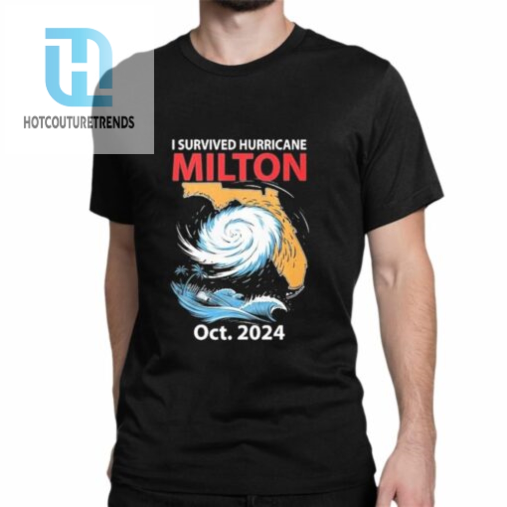 United State I Survived Hurricane Milton Oct 2024 Graphic Shirt 