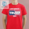 Auto Wokers For Trump 2024 Shirt hotcouturetrends 1 3