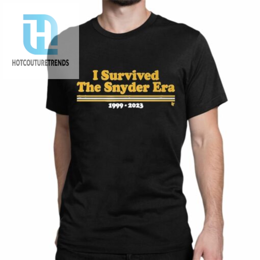 I Survived The Snyder Era 19992023 Shirt 