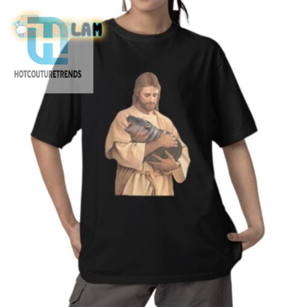 Jesus Moo Deng Shirt hotcouturetrends 1