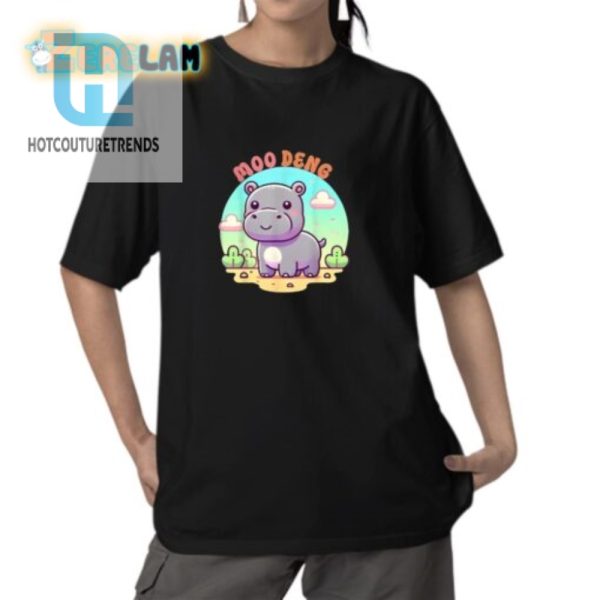 Cute Baby Hippo Moo Deng Shirt hotcouturetrends 1