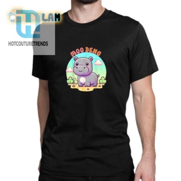 Cute Baby Hippo Moo Deng Shirt hotcouturetrends 1 1