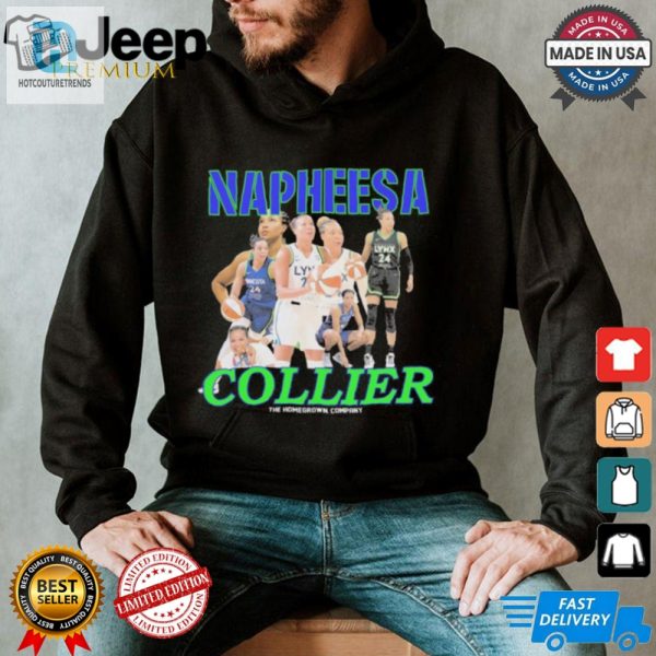 Official Napheesa Collier Minnesota Lynx Wnba 2024 The Homegrown Company T Shirt hotcouturetrends 1