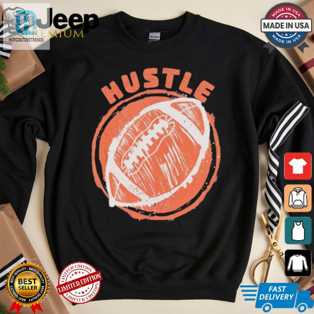 Hustle Football Art Shirt 