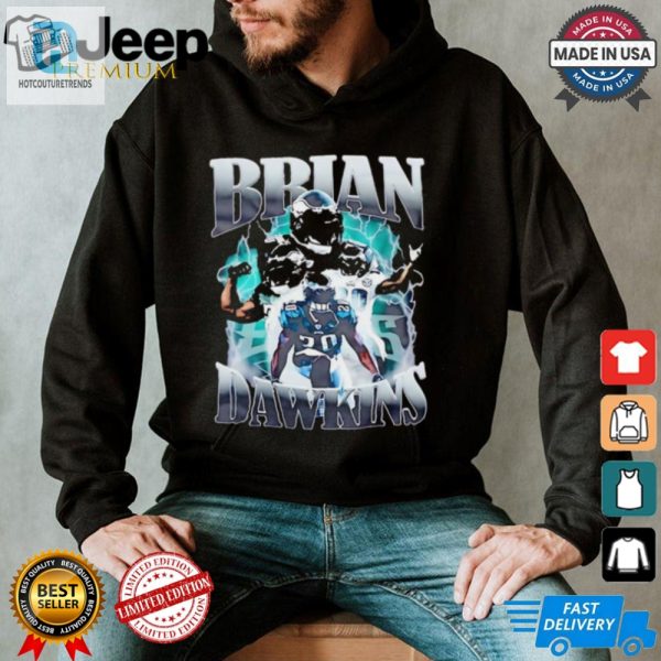 Brian Dawkins 20 Philadelphia Eagles Graphic Shirt hotcouturetrends 1