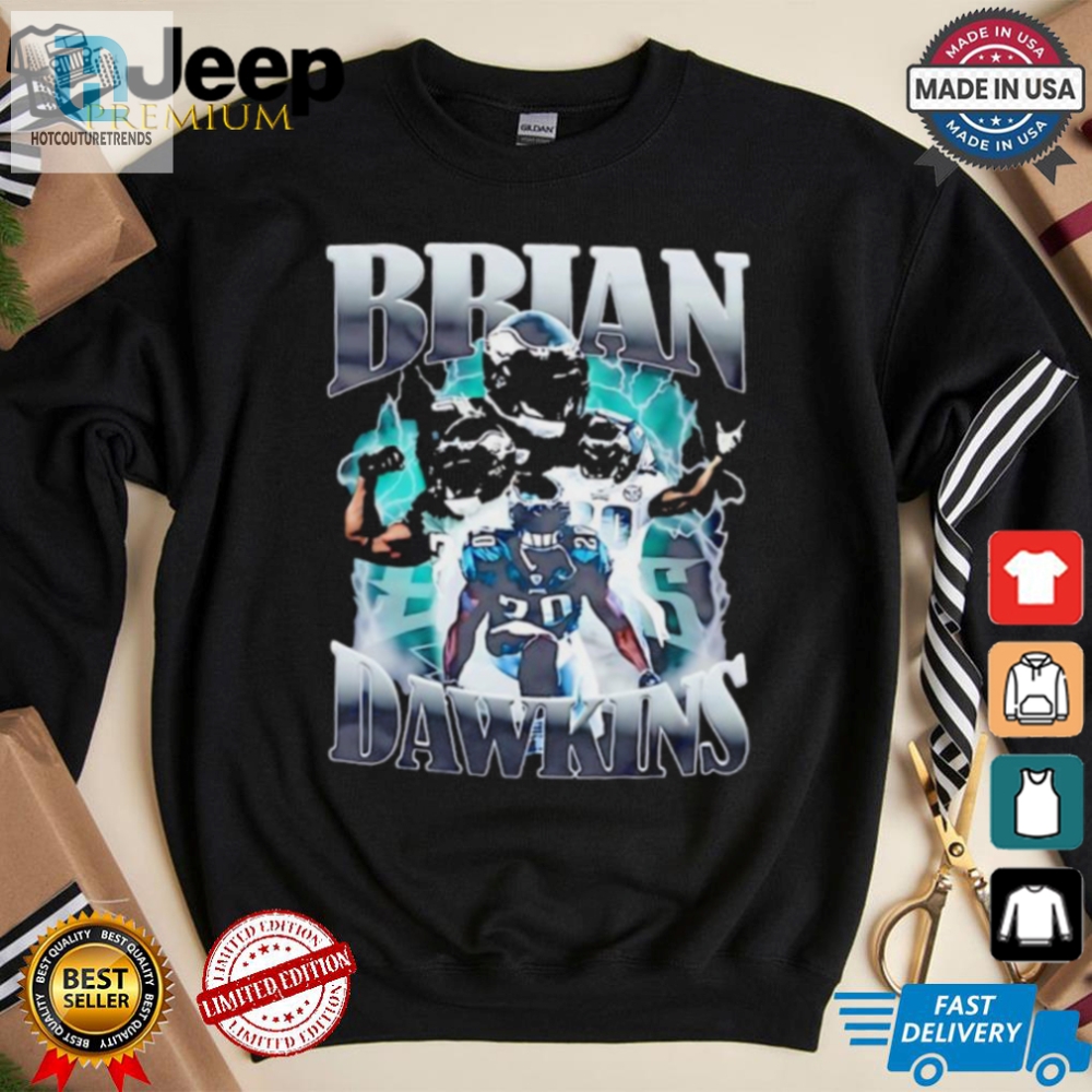 Brian Dawkins 20 Philadelphia Eagles Graphic Shirt 