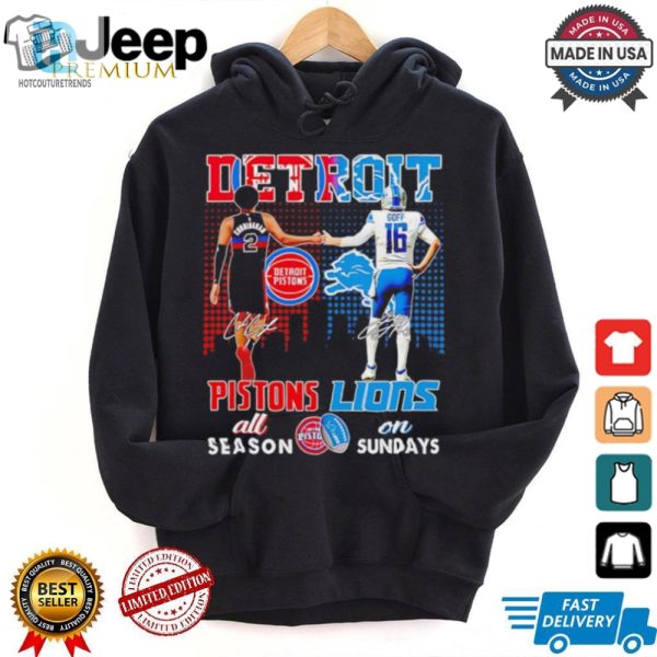 Detroit Pistons All Season X Detroit Lions On Sundays Skyline Shirt hotcouturetrends 1 3