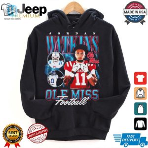 Official Jordan Watkins Ole Miss Rebels Football 90S Graphic Players T Shirt hotcouturetrends 1 3