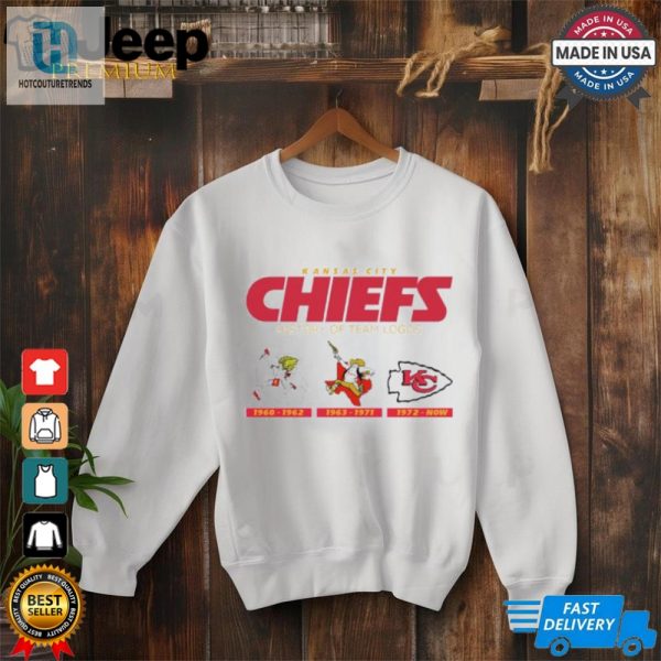 Kansas City Chiefs History Of Team Logos Shirt hotcouturetrends 1 2