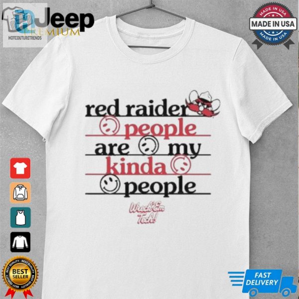 Official Texas Tech Red Raider People Are My Kinda People T Shirt hotcouturetrends 1 3