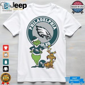 Grinch And Max Philadelphia Eagles Merry Christmas 2024 Shirt hotcouturetrends 1 1