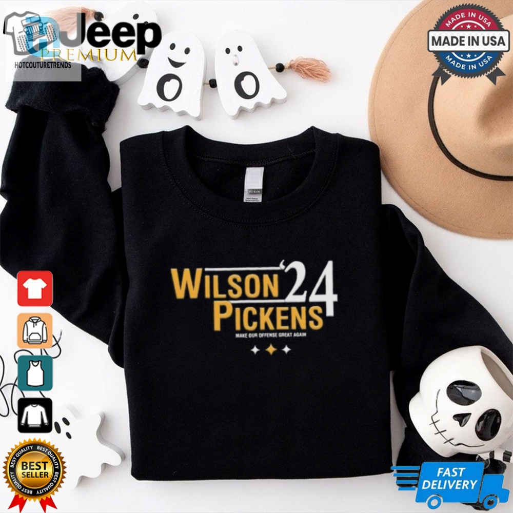 Official Wilson Pickens 2024 Make Our Offense Great Again Shirt 