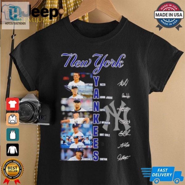 New York Yankees Name Player Baseball Signature Shirt hotcouturetrends 1