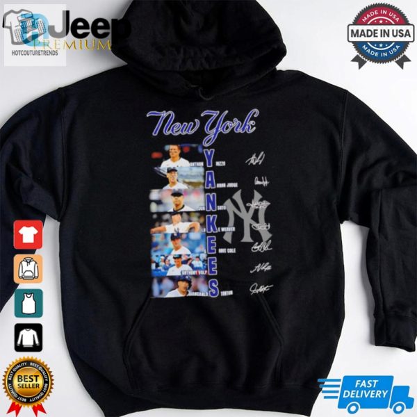 New York Yankees Name Player Baseball Signature Shirt hotcouturetrends 1 2