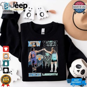 New York Knicks X New York Liberty Signature Shirt hotcouturetrends 1 1