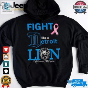 Fight Like A Detroit Lions Cancer Logo Shirt hotcouturetrends 1 2