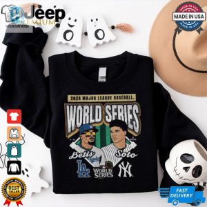 Official New York Yankees Vs. Los Angeles Dodgers Mlb Player Dueling 2024 World Series Shirt hotcouturetrends 1 1