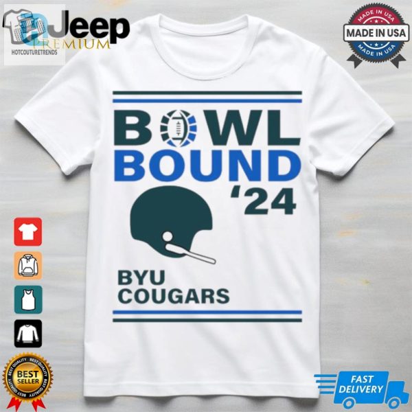 Byu Cougars 2024 Bowl Bound Helmet Shirt hotcouturetrends 1