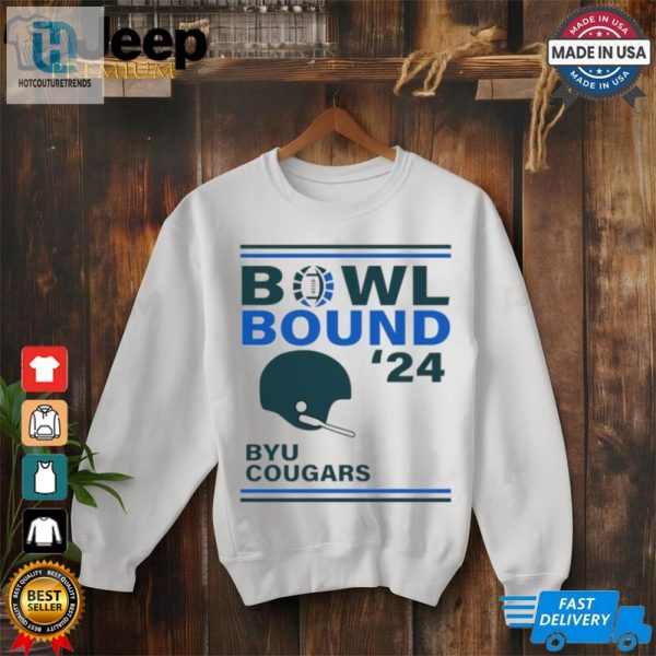 Byu Cougars 2024 Bowl Bound Helmet Shirt hotcouturetrends 1 2