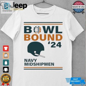 Navy Midshipmen 2024 Bowl Bound Helmet Shirt hotcouturetrends 1 1